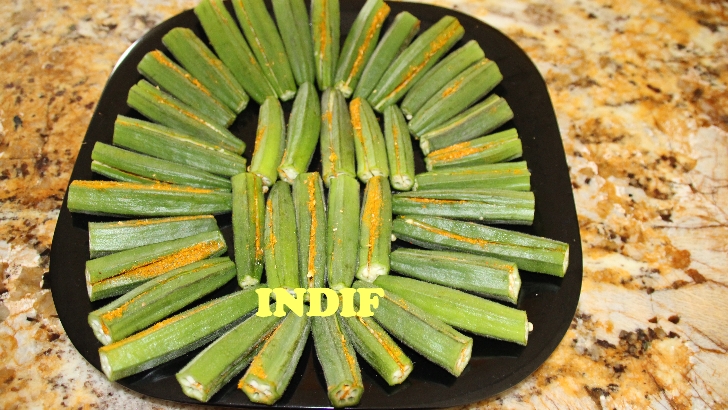 Bhindi - Ready to Fry - Okra