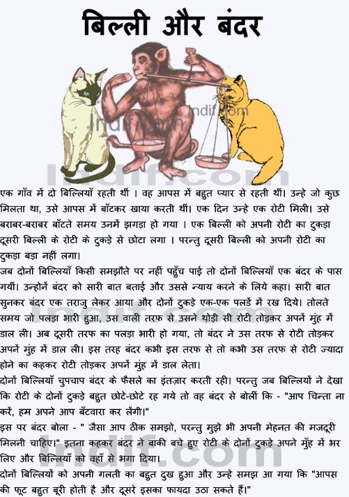 Billi aur Bandar Story