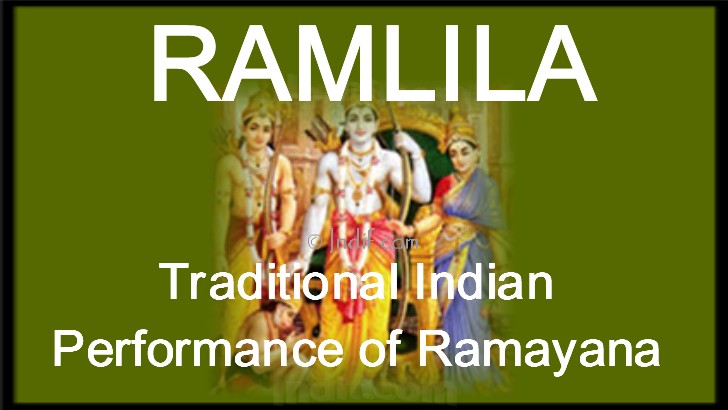 Ramlila : Traditional Indian Performance of Ramayana