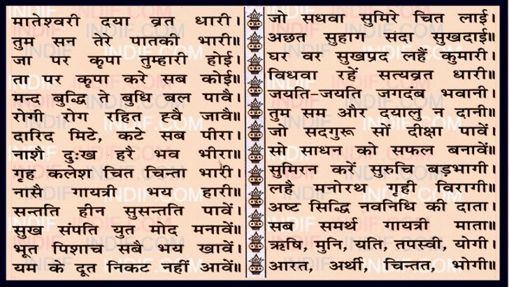 Shree Gayatri Chalisa in Hindi