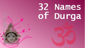 32 Durga Names