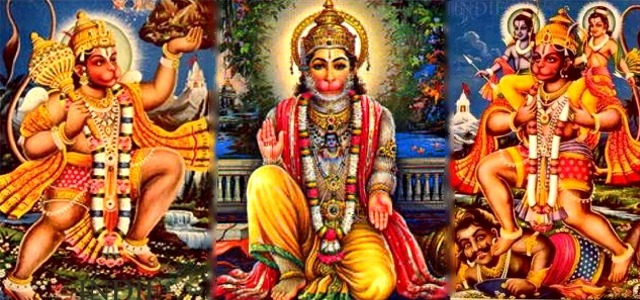 Desktop Wallpaper Of Hanuman. Hanuman Chalisa in Telugu