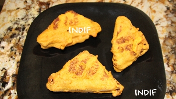 Indian Snack - Bread Pakora