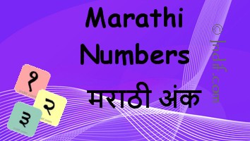 Learn Marathi Numbers