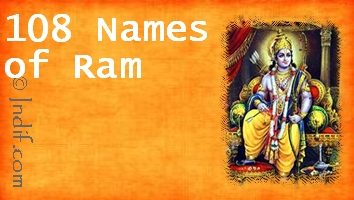 Shree Ram 108 Names