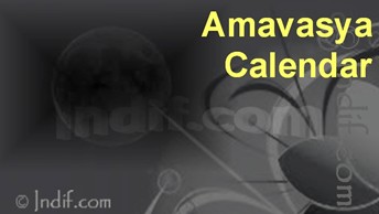 Amavasya Calendar 
